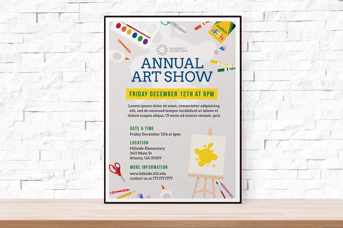 school event flyer templates