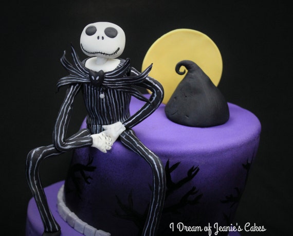 Nightmare Before Christmas Cake Toppers