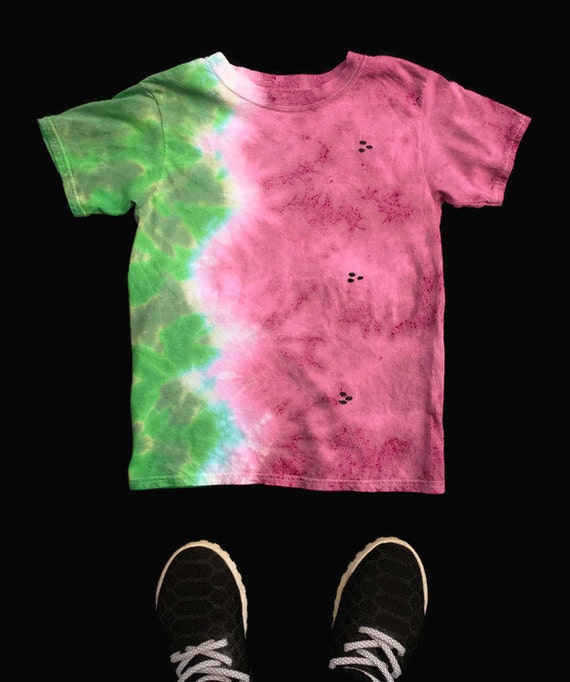 how to make a watermelon tie dye shirt