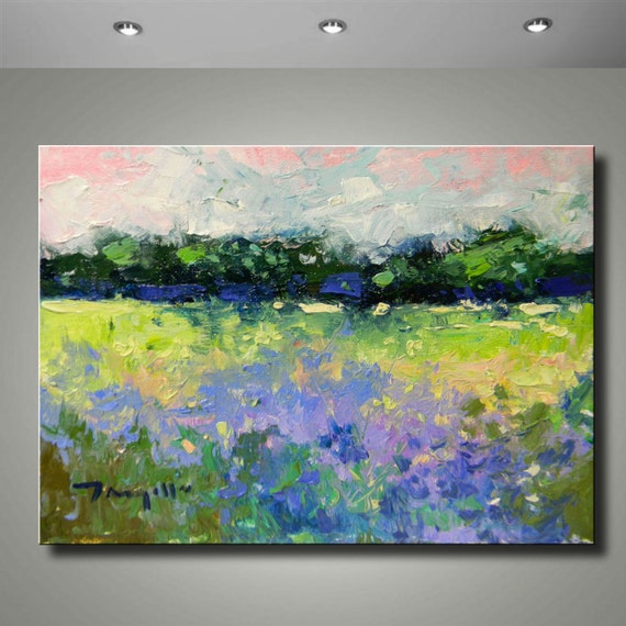 Modern Abstract Textured HandEmbellished Canvas Wall Art