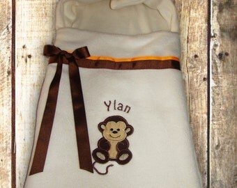 Baby Sleeping Bag Personalized - polar fleece fabric - free shipping - Sacos para dormir bebés personalizados - Envío Gratis