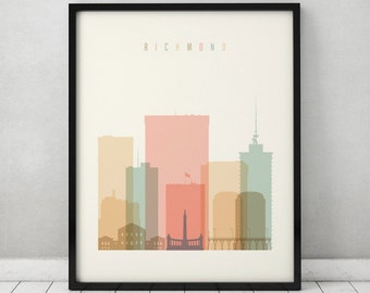 Richmond poster | Etsy