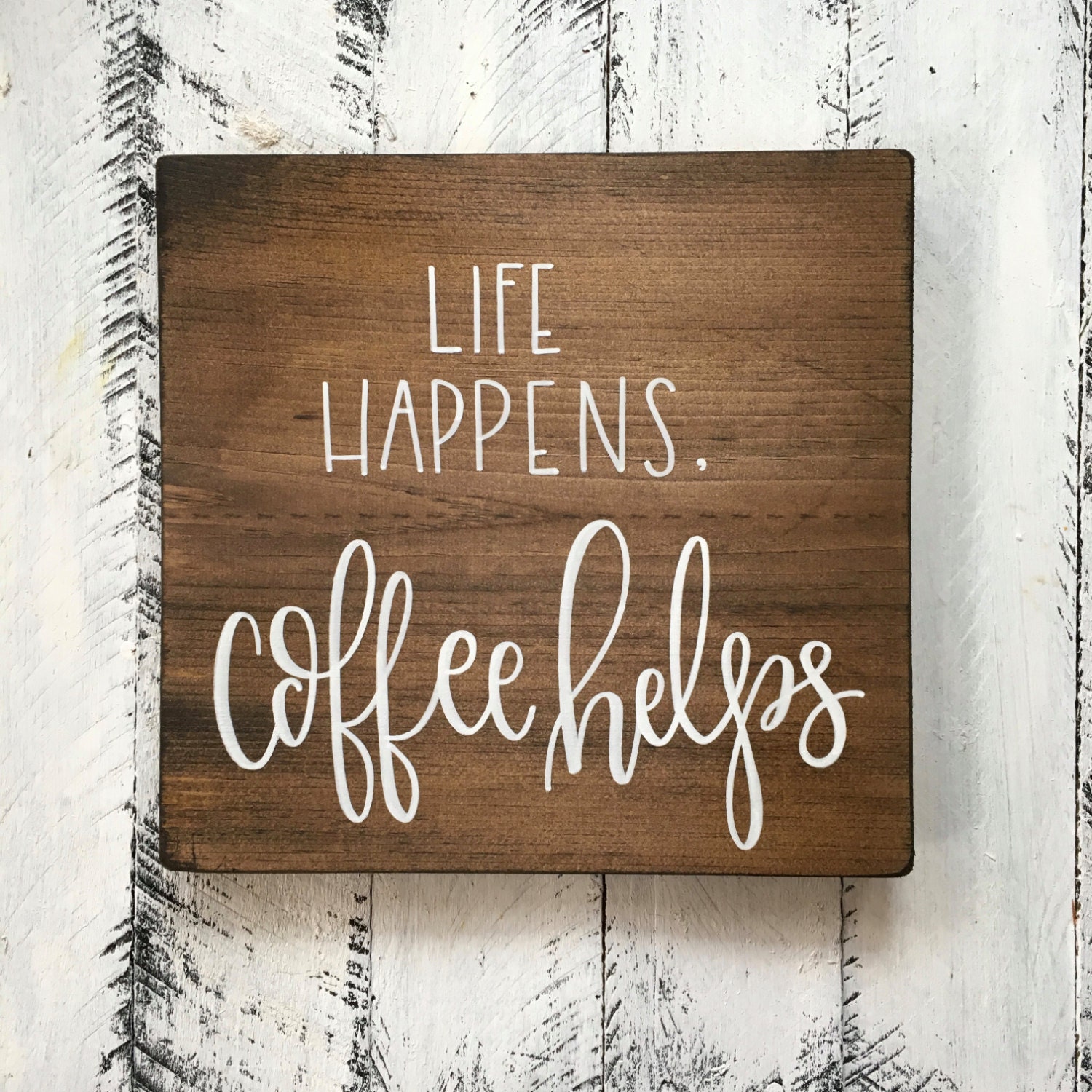 wood quote sign from mellisa of the life of a craft crazed