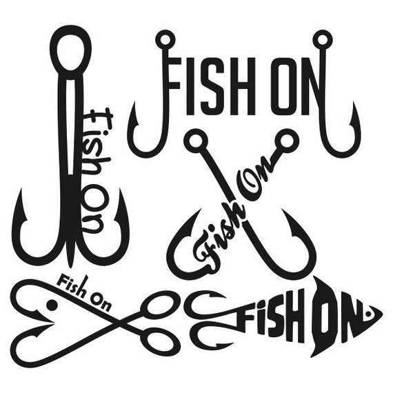 Download Fish On Fishing Cuttable Designs SVG DXF EPS use by ...