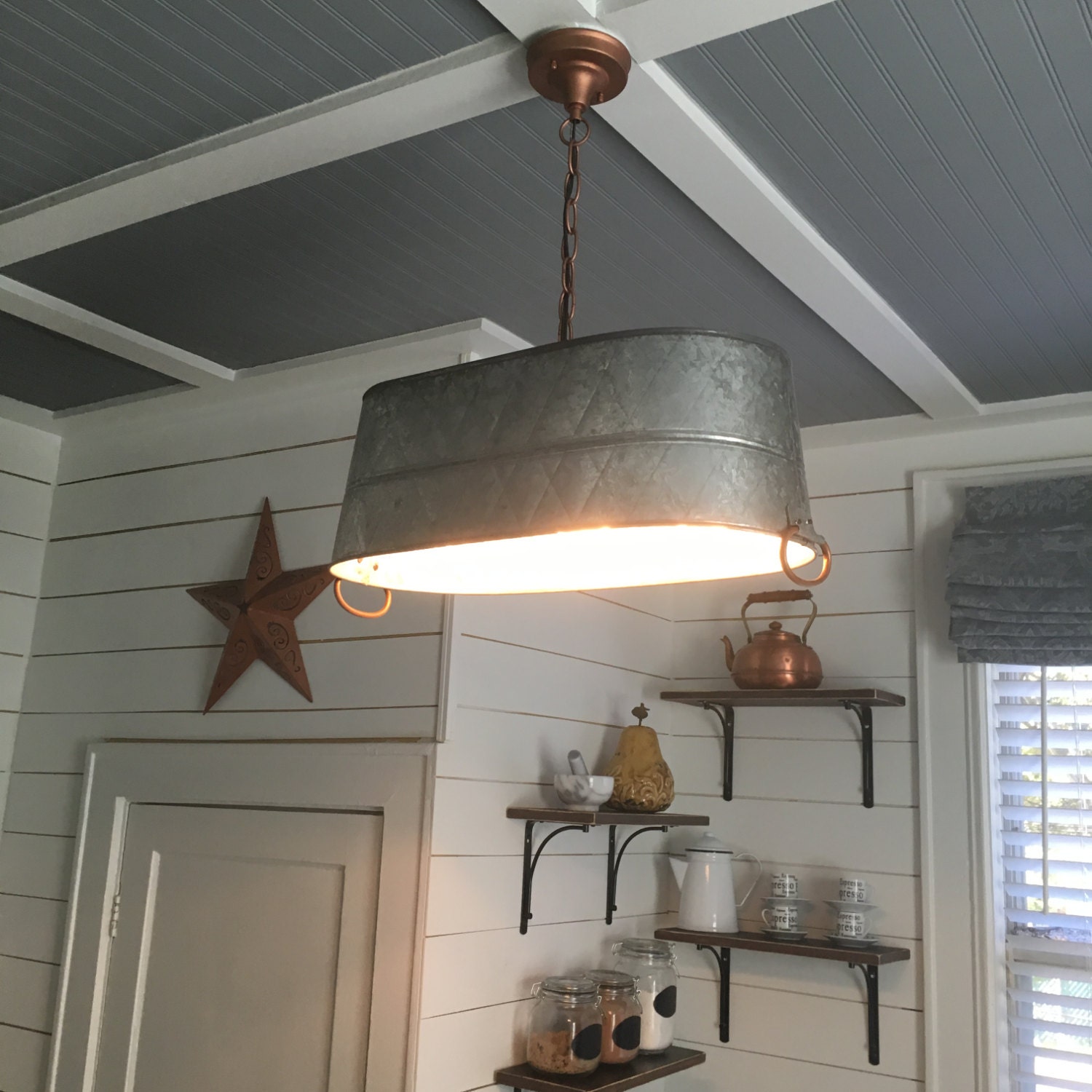 Rustic Light Fixture Farm House Light Fixture Farmhouse Light