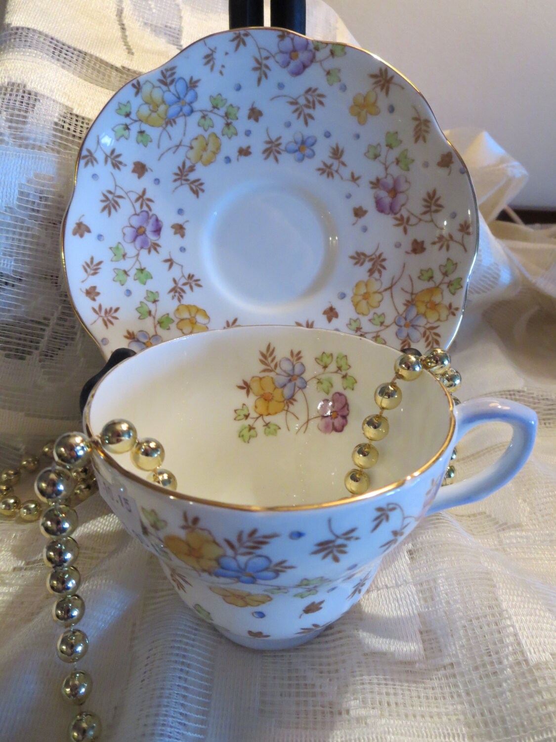 Foley Bone China England Tea Cup and Saucer