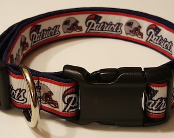 Dog Collar, New England Patriots, Patriots dog collar, new england patriots dog collar