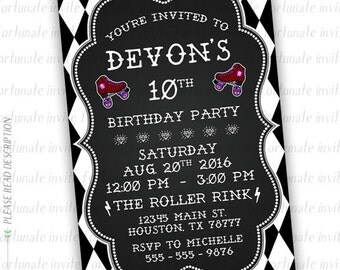 roller skating birthday invitation roller skating party invitation roller skating invitation roller skate birthday invitation girl printable