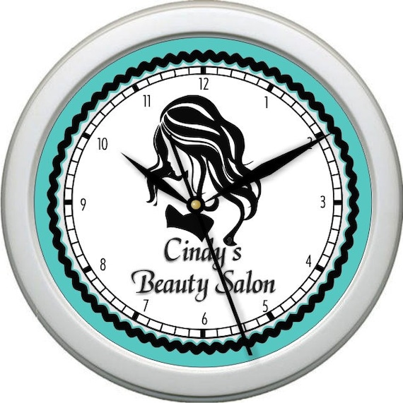 Hair Salon 10 Personalized Wall Clock Beauty Salon Hair