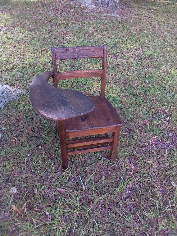 Antique School Chair Antique Chair School Desk Antique Wood