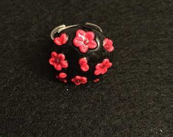 Ring "hard flowers"