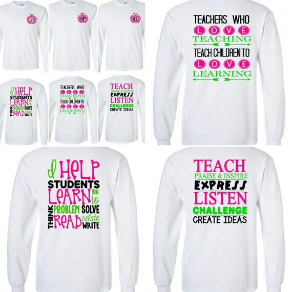 teacher xmas shirts