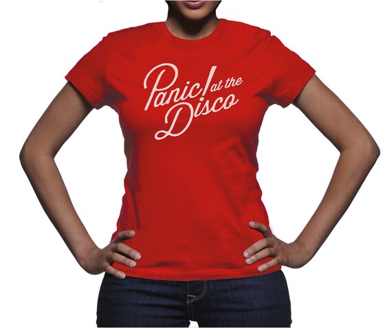 panic at the disco women's t shirt