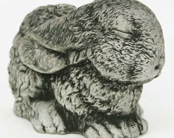Cement rabbit statue | Etsy