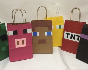 10PK Mixed Party Favor Bags