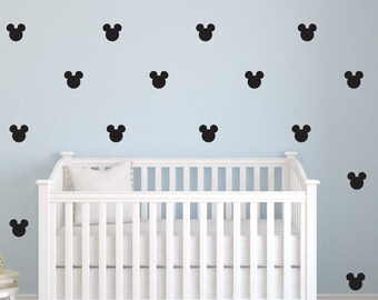 Mickey Mouse decal, Mickey Mouse decor, Mickey Mouse die cut, Mickey Mouse decorations, Mickey Mouse wall art, pattern decal, D00232