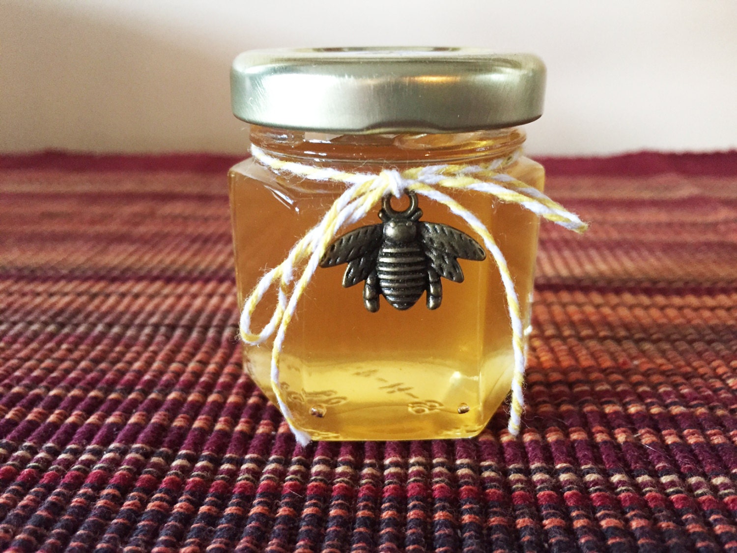 Honey Favor Gift 2oz Honey Jar perfect for weddings showers