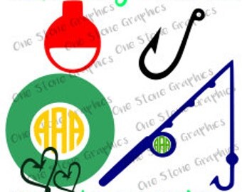 Fishing svg,fishing hook svg file,fishing pole svg,fishing monogram svg,fishing cut file,fishing digital download,Fishing hook svg cut file
