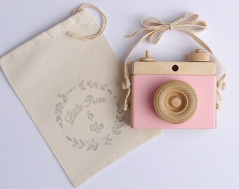 Wooden Camera, Homemade, Wooden Toy Camera, Handcrafted, Imagination play, Nursery decor