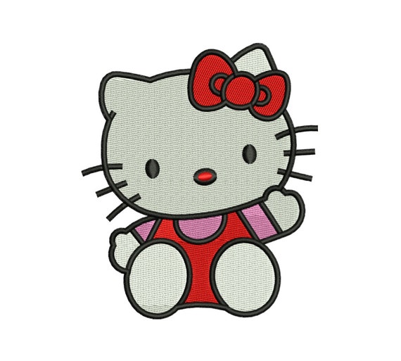 Hello Kitty Machine Embroidery Design Hello Kitty By Stitchvalley 