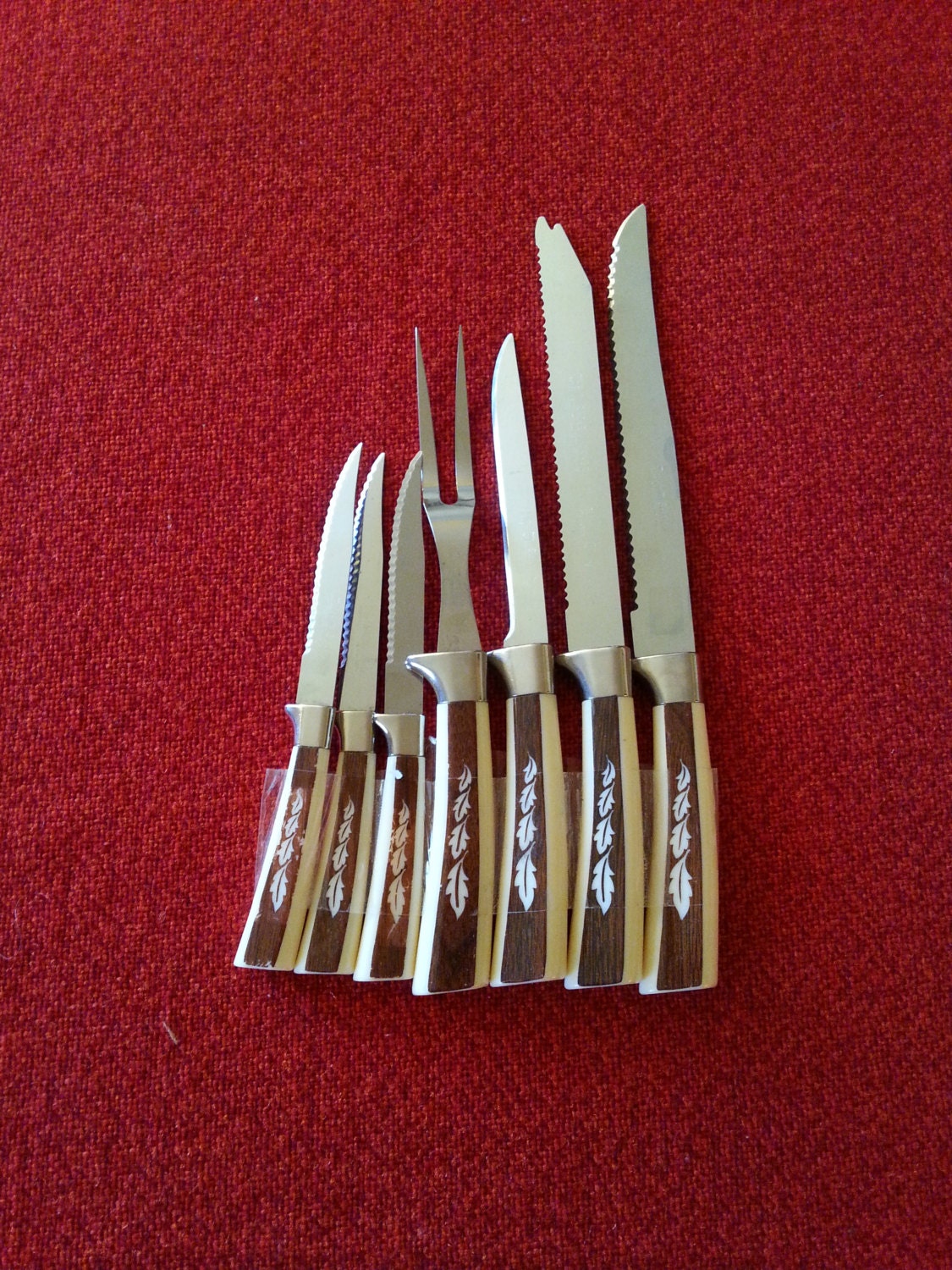 Vintage Knives Regent Sheffield The Miracle Worker Set of 7