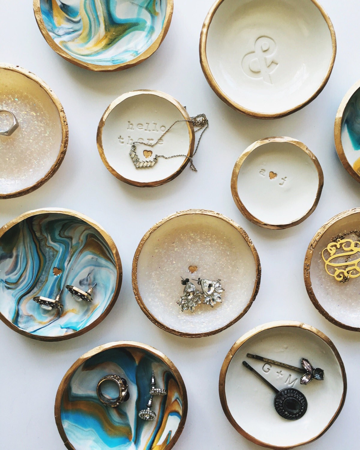 CUSTOM BULK ITEM // Polymer Clay Ring Dish by TidyClutterings