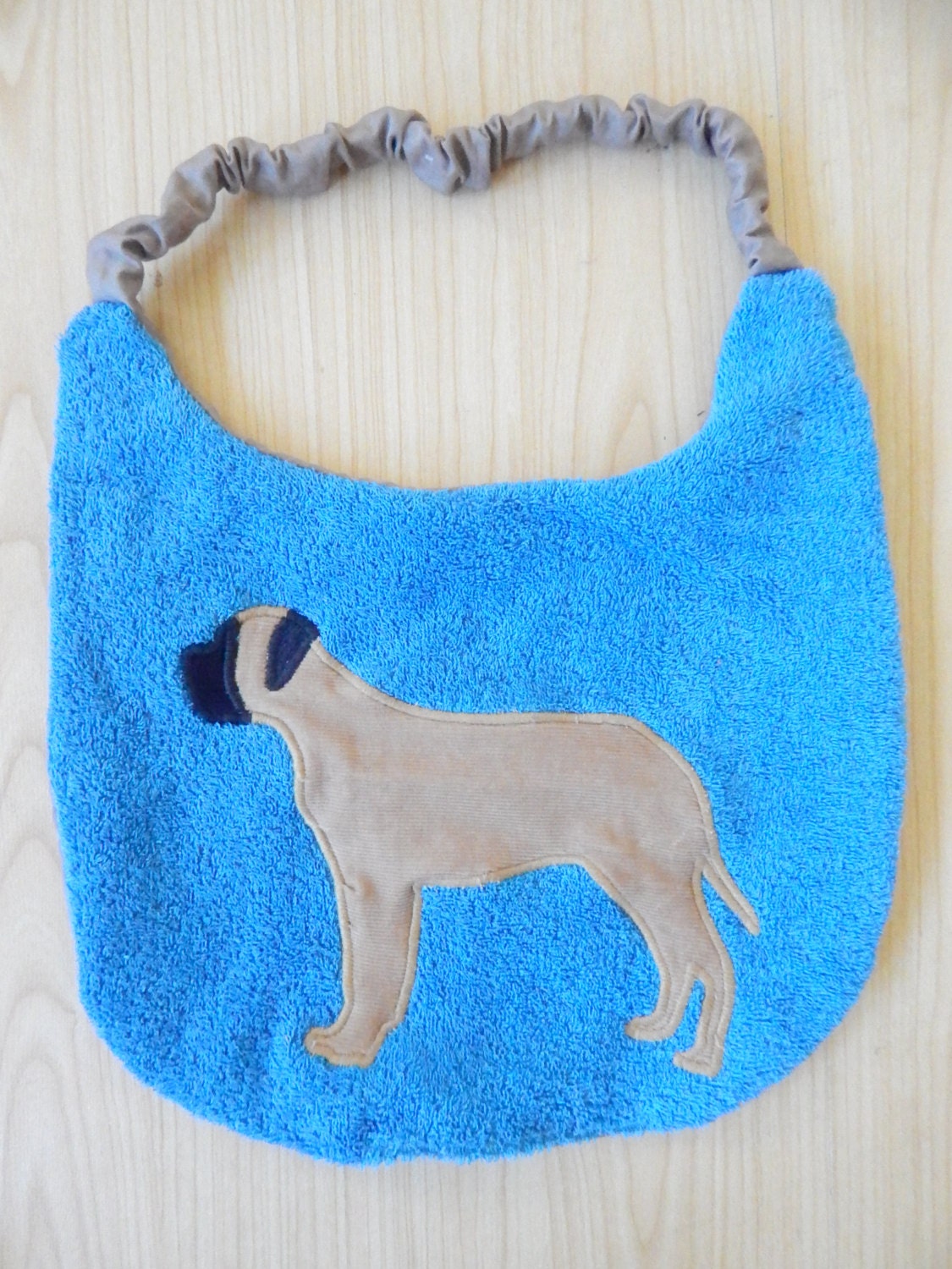 On SALE 3 Quality Mastiff Dog Drool Bibs Dog Bib by UsByTheSeaside