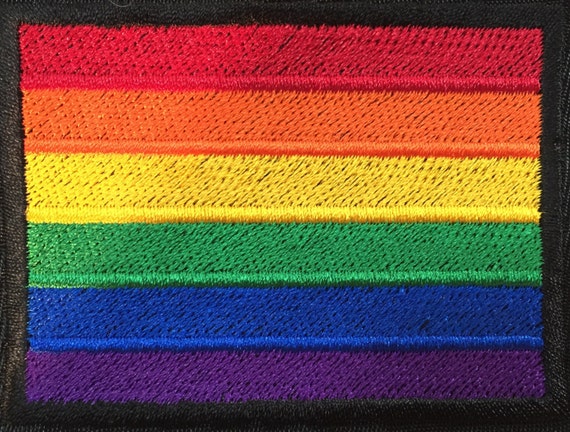 Gay Pride Patch Badge 100 Embroidered By Wrightcreationsme