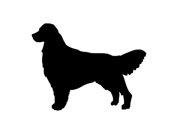 Download Golden Retriever Dog Outdoor Vinyl Silhouette K9 Breed