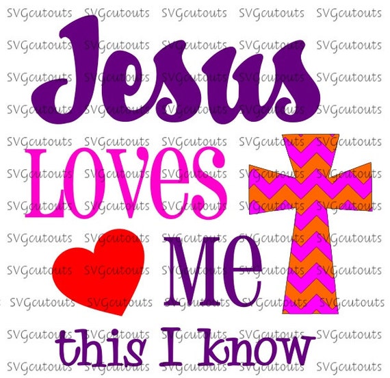 Download Jesus Loves Me Chevron Cross Design SVG Eps Dxf Formats