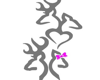 Browning Deer SVG Cut files Svg/Eps/Dxf/Png/Studio3 for Cricut and Silhouette. Instant Download