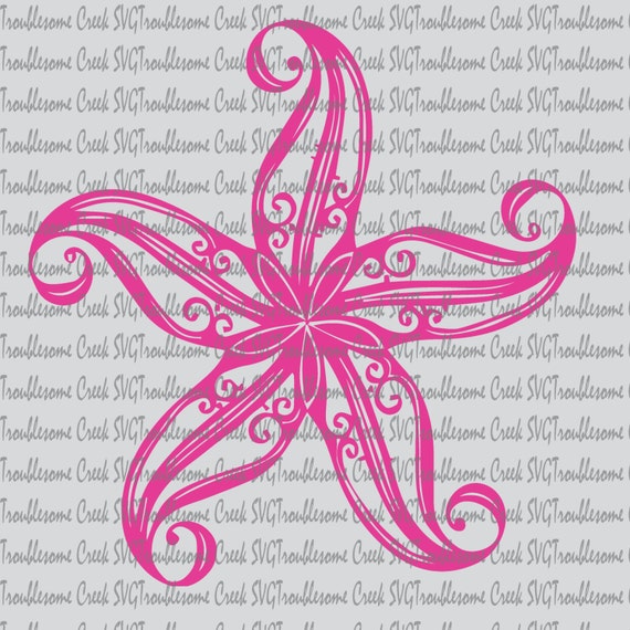 Download Summer Starfish Mandala Tribal SVG Cricut Silhouette