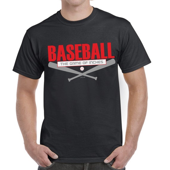 Baseball The Game of Inches Tee Shirt by