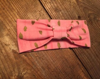 BALANCE 50% / woman & child / turban pink and gold