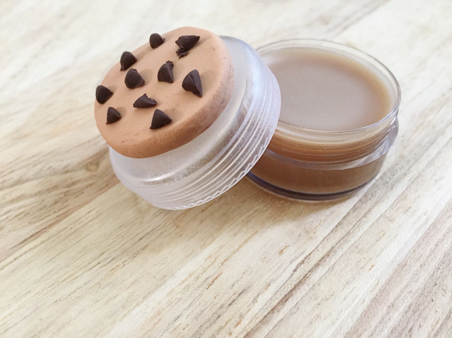 Chocolate Chip Cookie Lip Balm Lip Gloss Lip by SweetSudsByApril
