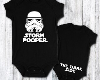 Storm Pooper - funny baby gift idea - star wars fan custom order