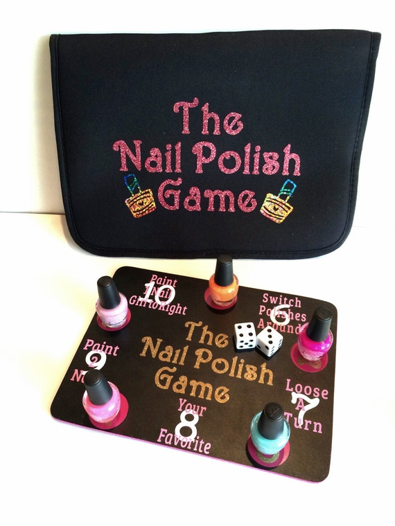 Spa Party Nail Polish Game The Nail Polish Board Game Girls