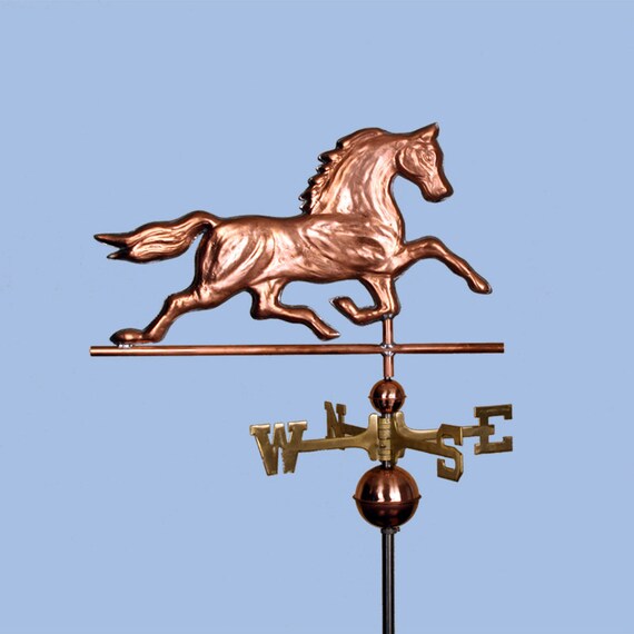 Copper Horse Weathervane BHWS417