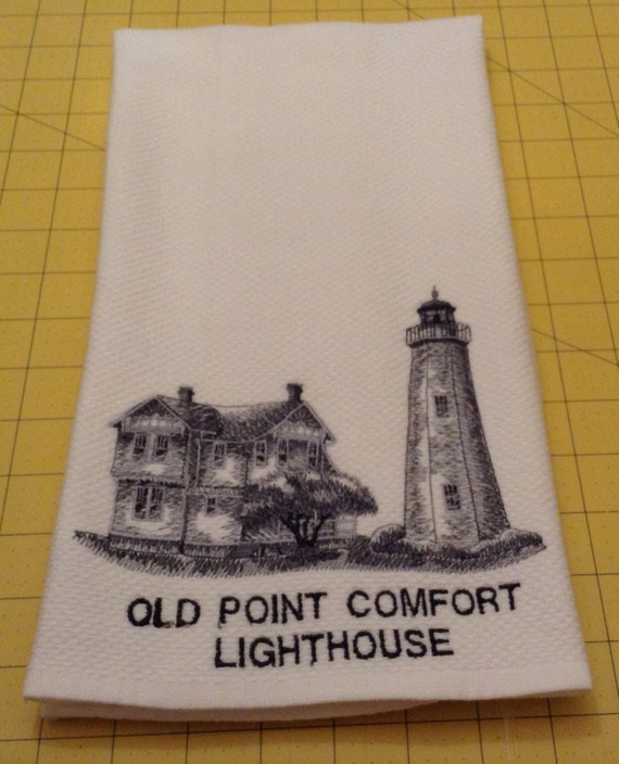 Sketch of Old Point Comfort Lighthouse Fort Monroe VA