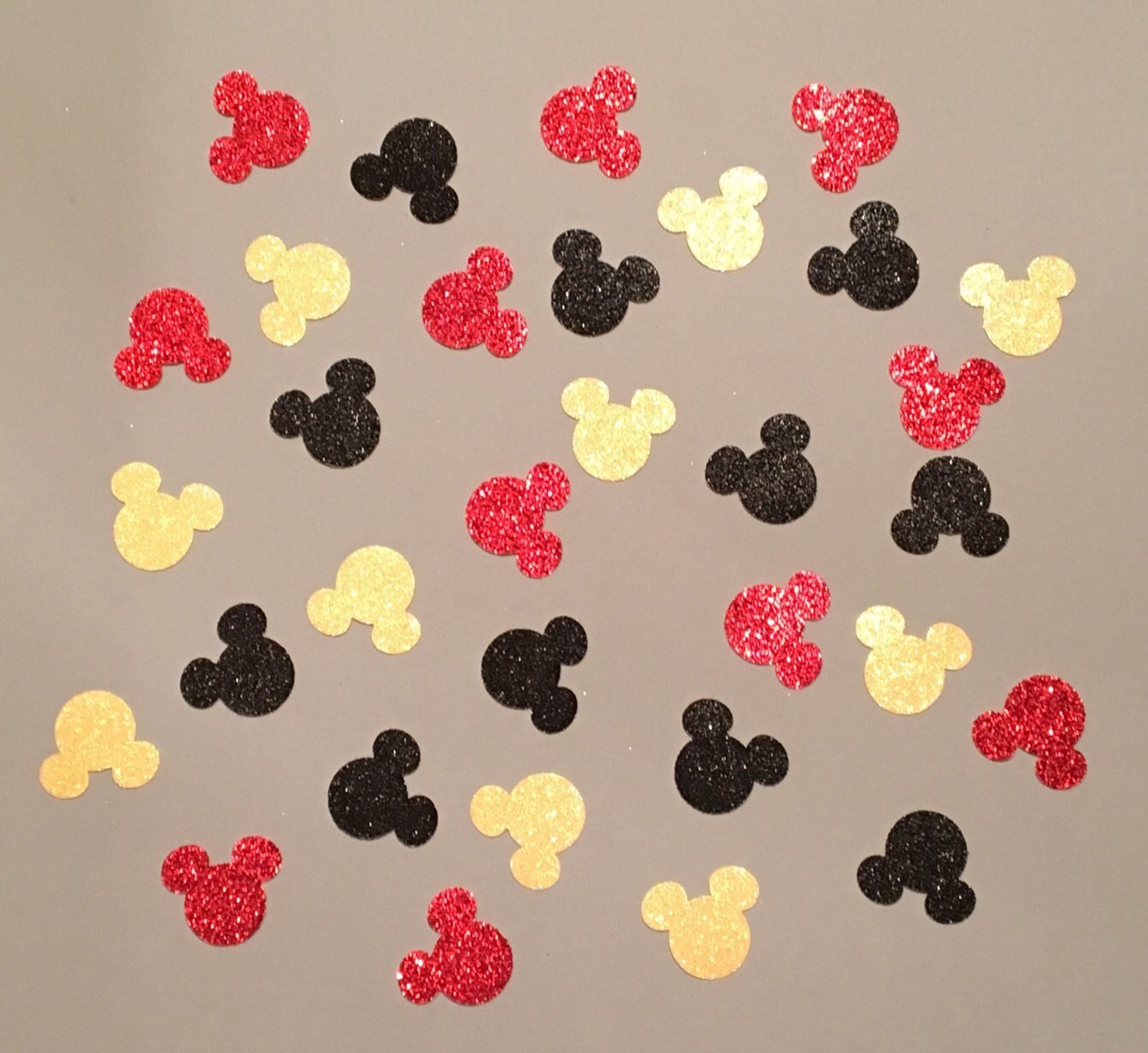 225 Mickey Mouse Confetti Glitter Confetti Mickey Mouse