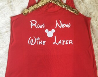 etsy disney running shirts