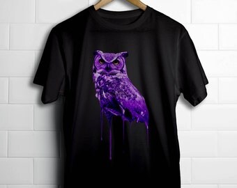 Purple OvO Drake x Future Owl T-Shirt