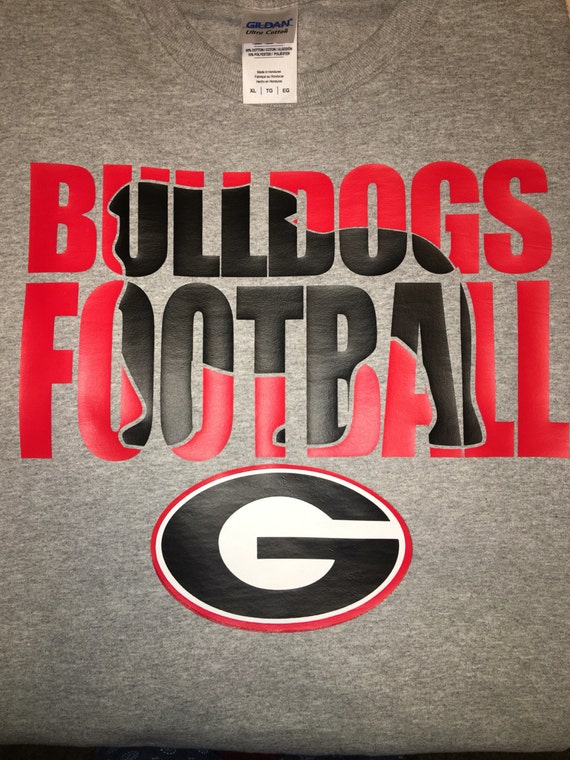 vintage logo uga shirt Bulldogs Short sleeve Georgia