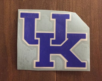 University of Kentucky decal - UK Wildcats - UK decal - yeti decal, MacBook decal, laptop decal, tumbler decal, car decal