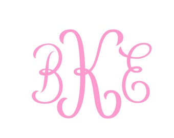 Monogram Font svg , Cricut Fonts, Silhouette Cameo font - alphabet svg