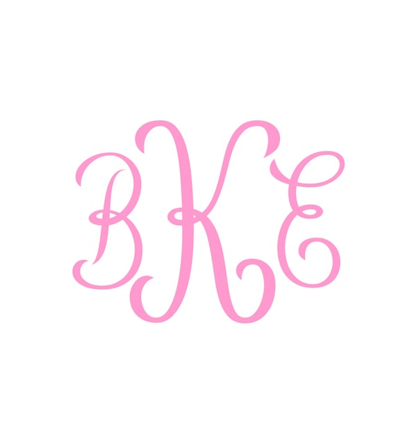 Download Monogram Font svg Cricut Fonts Silhouette Cameo font