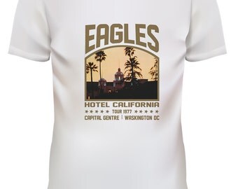 eagles hotel california tour t shirt