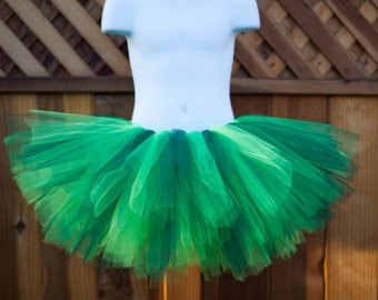 Shades of Green Tutu/Fairy Tutu/St. Patrick's Day tutu