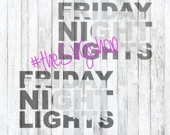 SVG File, Friday Night Lights, Oklahoma State