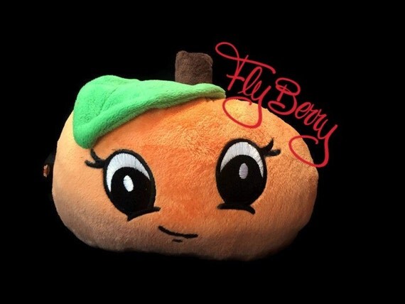 giant peach plush